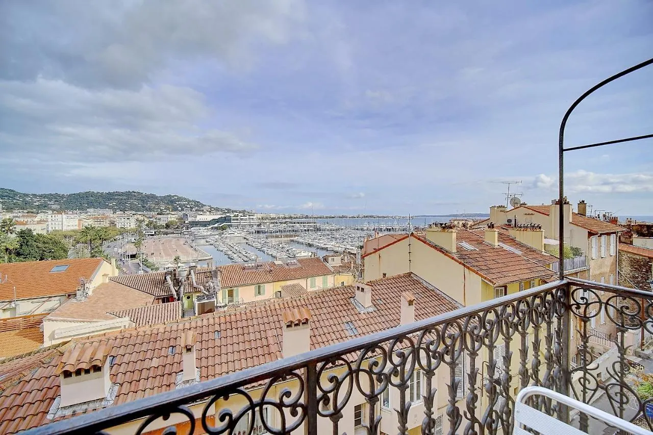 Immogroom - Sea View On The Port - Next To The Beaches - Ac - Wifi Cannes Apartman